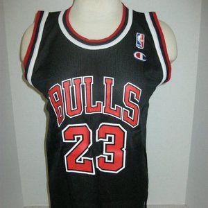 Jordan # 23 Chicago Bulls Champion NBA Jersey